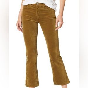 Ag Jodi Crop Flare sz 30 Warm Brown NWT